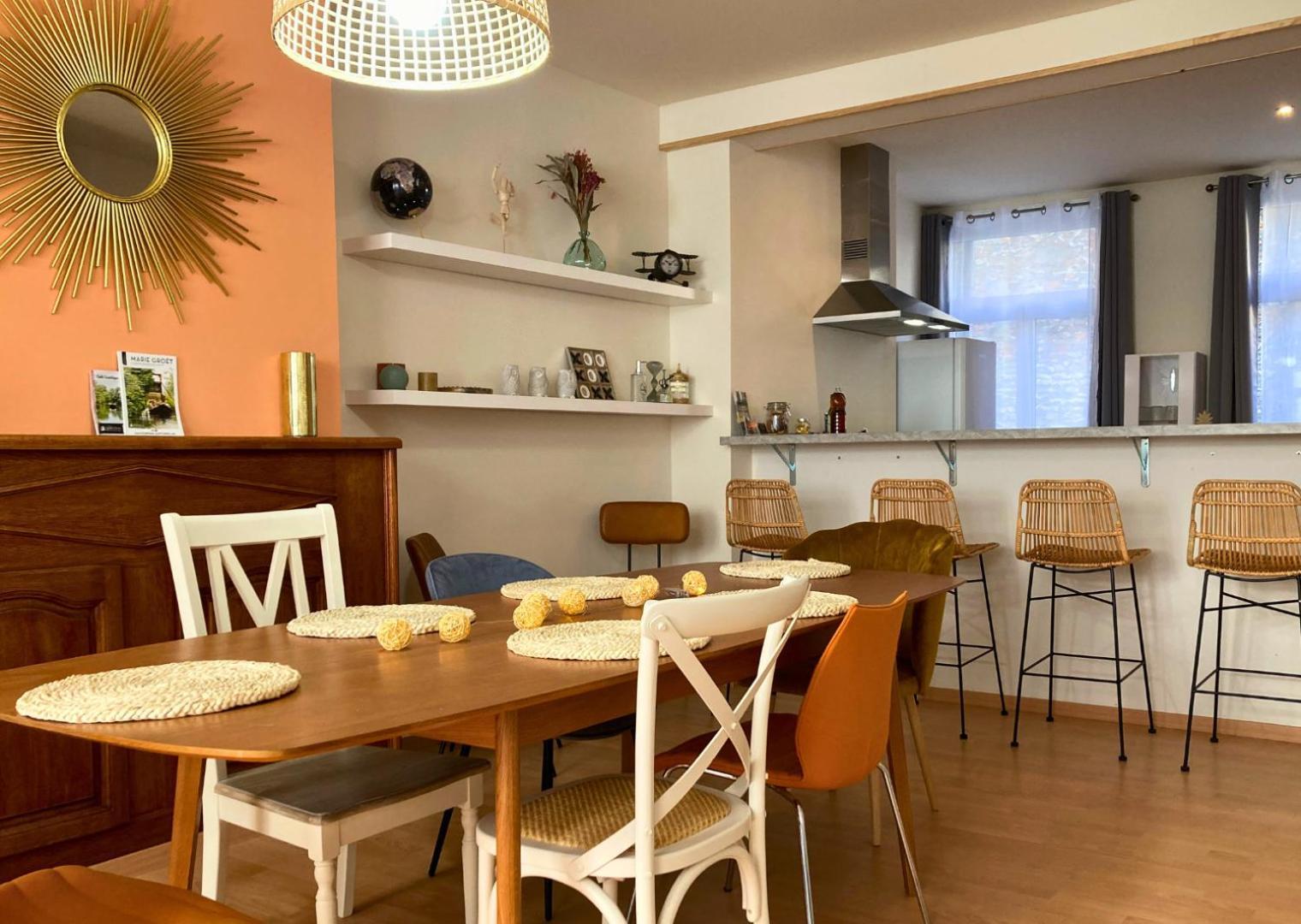 Le Bohemian Chic - 4 Chambres En Hypercentre De Saint-Omer, Ideal Pour Les Groupes Сент Омер Екстериор снимка