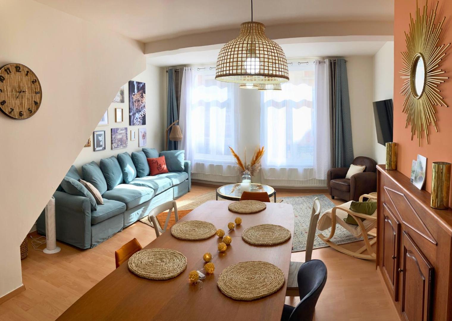 Le Bohemian Chic - 4 Chambres En Hypercentre De Saint-Omer, Ideal Pour Les Groupes Сент Омер Екстериор снимка